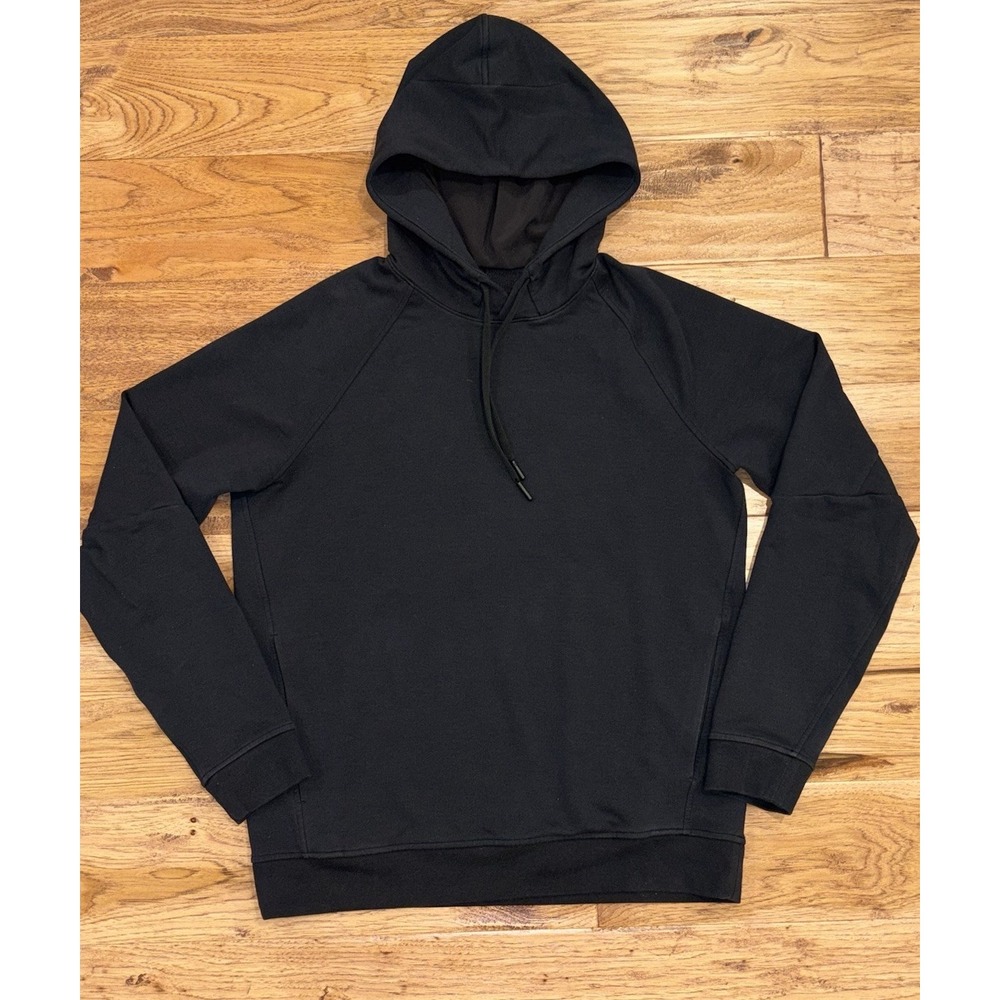 Lululemon City Sweat Pullover Hoodie Black Sweatshirt M3AUPS Men's Size M